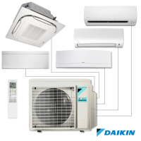 Daikin 4MXM80N9 8.0kW 27,000btu R32 Multi-split Outdoor Unit - Up to 4 Indoor Units 