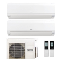 Hitachi RAM-33NP2E 3.3kW 11,000btu R32 Multi-split Outdoor Unit - Up to 2 Indoors