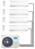 Midea M4OE-28HFN8-Q 8.2kW 27,000btu R32 Multi-split Outdoor Unit - Up to 4 Indoors