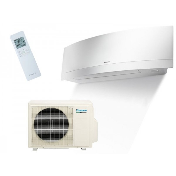 Daikin FTXG25LW/RXG25L EMURA 2.5KW 9,000btu Heat Pump Wall Mounted System (Matt Crystal White)