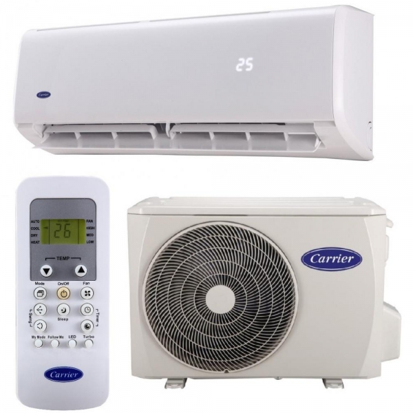 Carrier 42QHC024DS/38QHC024DS 6.5kW 22,000btu Heat Pump Standard Inverter High Wall Mounted System