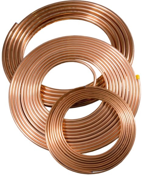 Copper Tube – Soft Coils 5/8'' x 30m